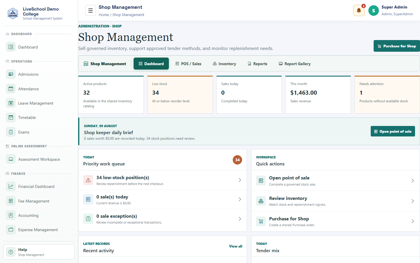 Purchase, store, and shop management - shop-management